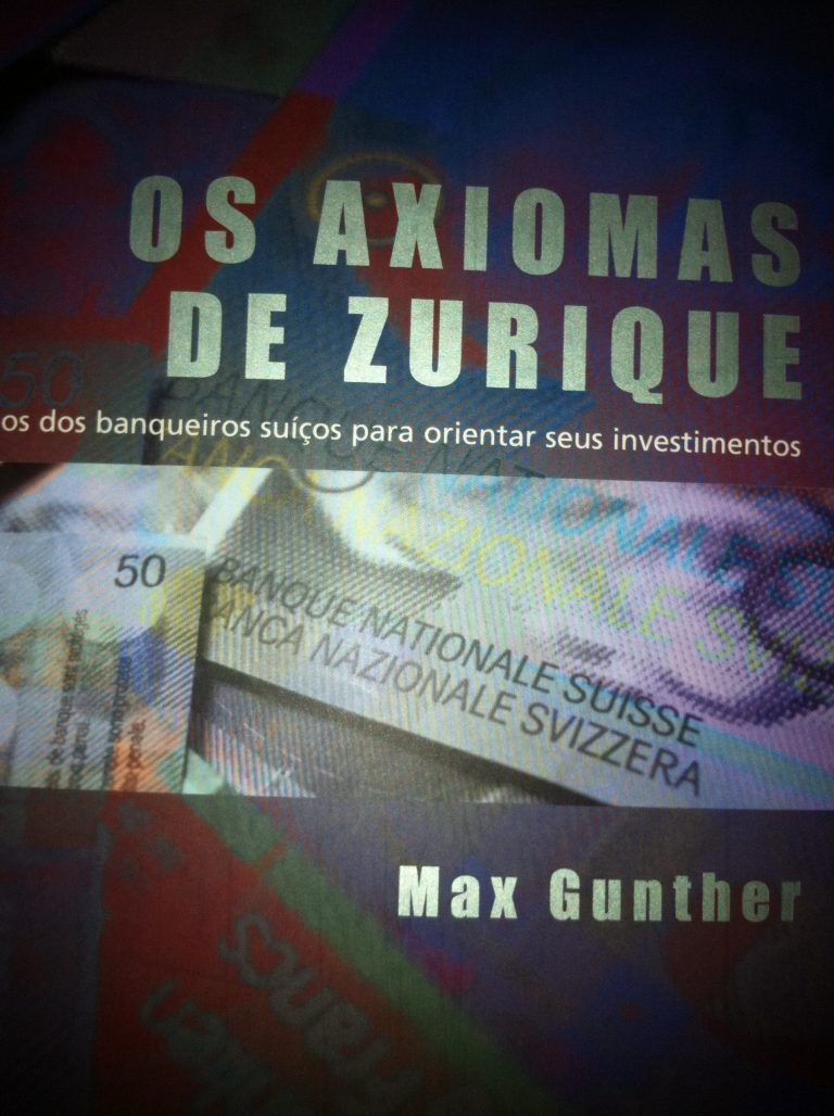 Indicação de Livros - Os Axiomas de Zurique 18 axiomas